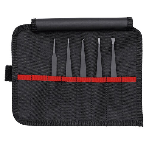 プラスチックピンセット5本組セット