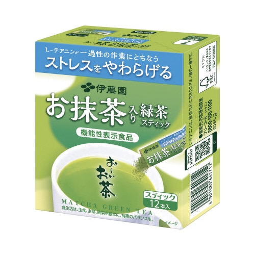 おーいお茶お抹茶入り緑茶ST12本×10