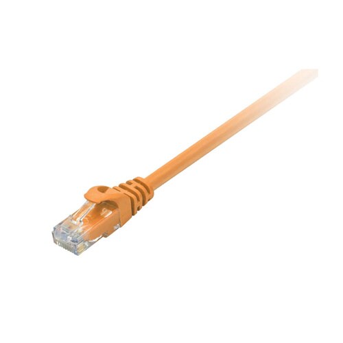 CAT6 LANケーブル10mオレンジ