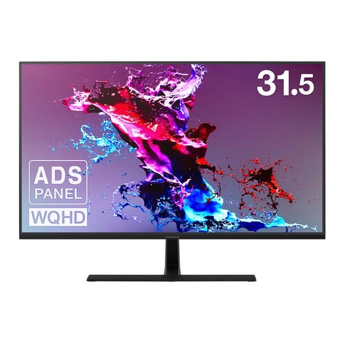 31.5型WQHD対応液晶ディスプレイ