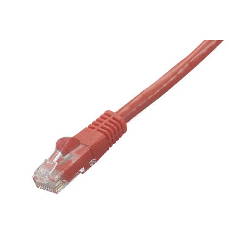 CAT5e LANケーブル10mレッド