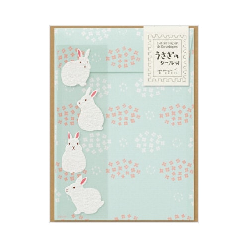 レターセット ウサギ