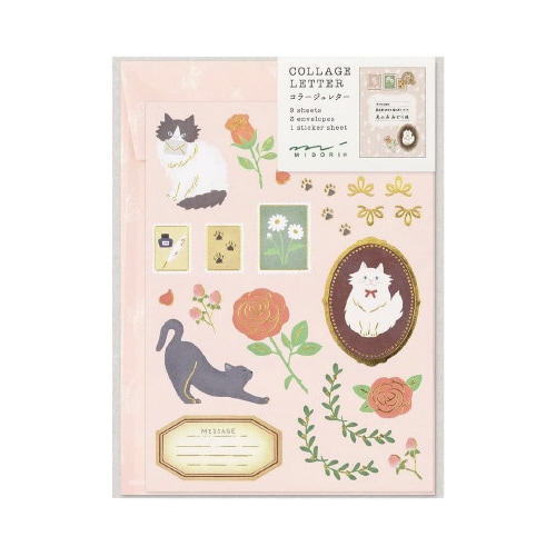 レターセット ネコ柄