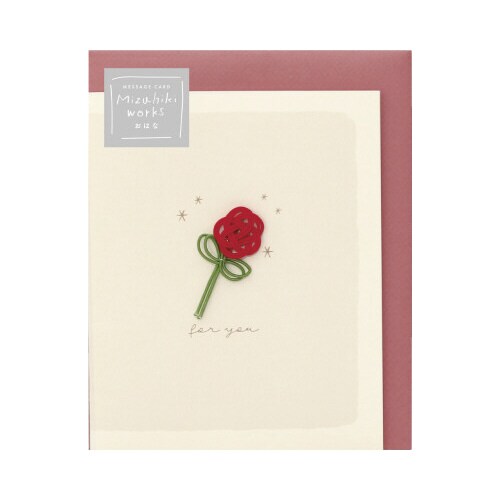 水引 ワークス メッセージカード オハナ