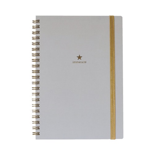 カミーユ A5ノート グレー