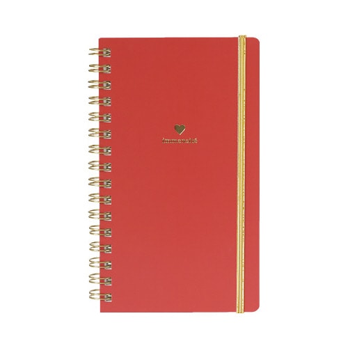 カミーユ スリムノート レッド