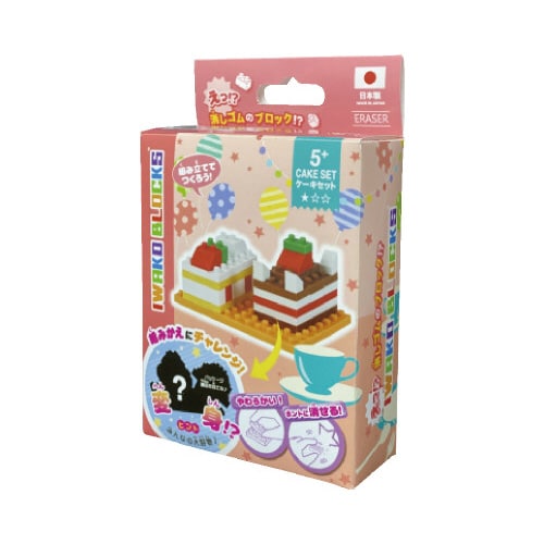 消しゴム ケーキセット×6