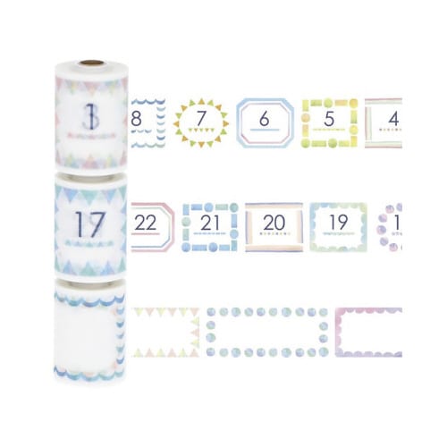 書けるマステ水彩