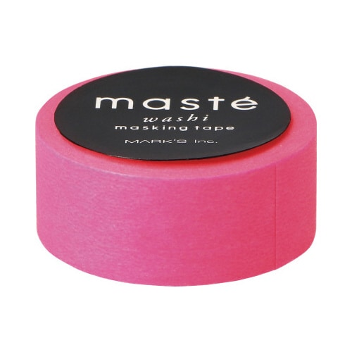 マスキングテープ無地ピンク