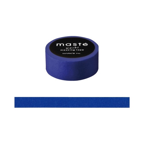 マスキングテープ無地ブルー