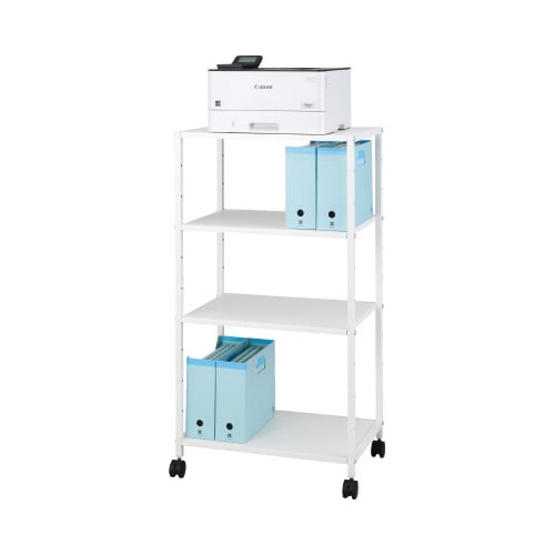 スチールプリンターラック4段600×400