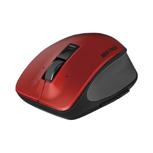 無線 プレミアムフィットマウス M レッド