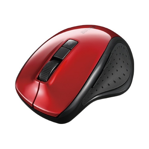 5ボタン Bluetooth マウス レッド