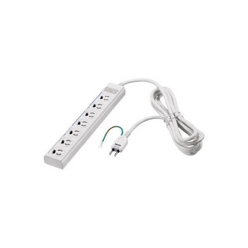 3ピン式 7個口 2m 常時 通電スイッチ付