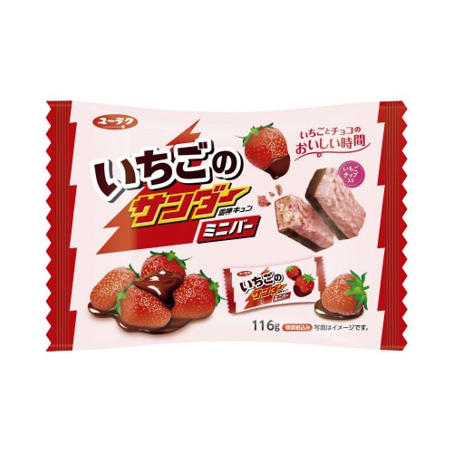いちごのサンダーミニバー116g×3