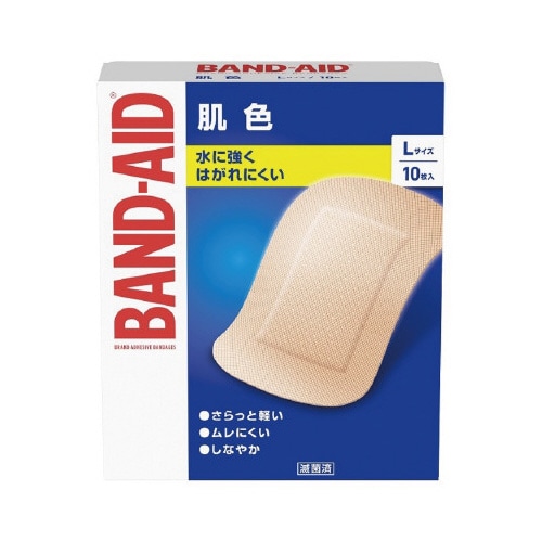 バンドエイド 肌色 Lサイズ 10枚