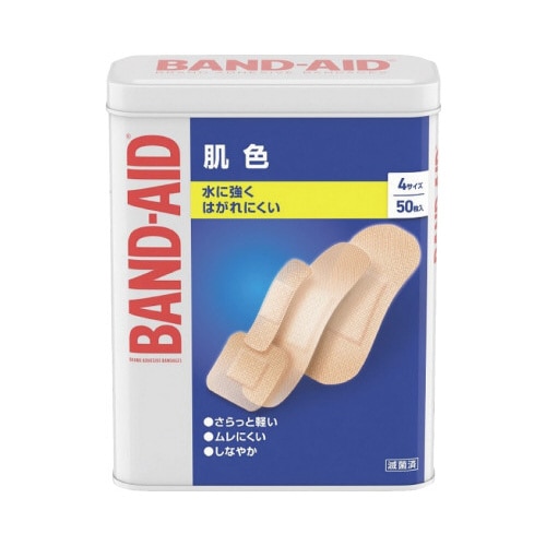 バンドエイド 肌色 4サイズ 50枚