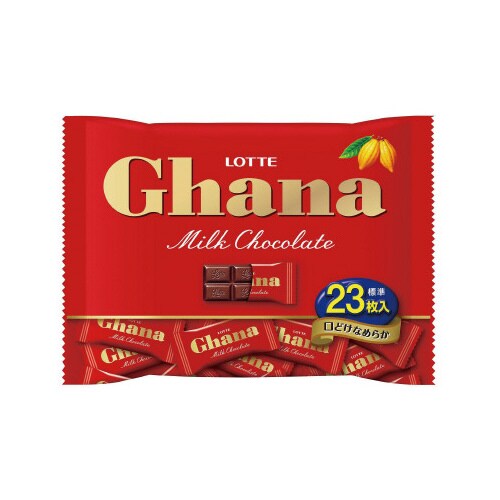 ロッテガーナミルク袋92g