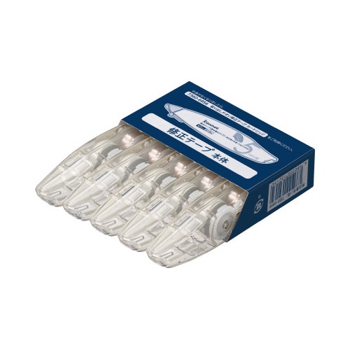 取り出しやすい修正テープ 詰め替え 本体 10個