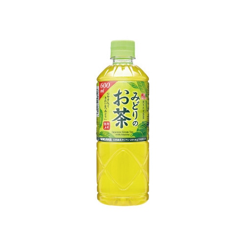 サンガリア みどりのお茶 600ml 24本