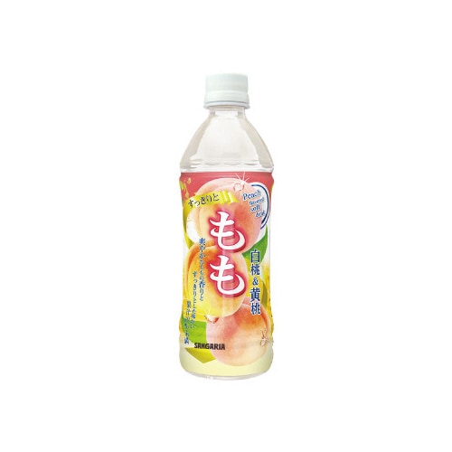 サンガリア すっきりともも 500ml 24本