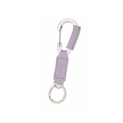 タイニスト カラビナ付キーホルダー ライトモーヴ