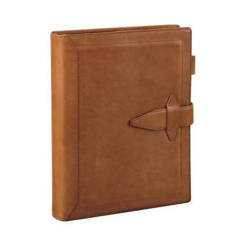 ロロマ システム手帳A5 30mm ダークブラウン