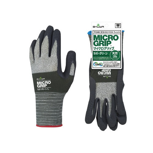 マイクログリップ ラバーグリーン Mサイズ×10