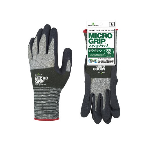 マイクログリップ ラバーグリーン Lサイズ×10