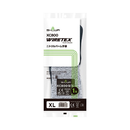 XC800ワイヤーテックスニトリルパームXL×10