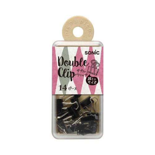 ピクパ・デコ ダブルクリップ つぶ 5セット