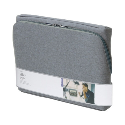 A4 立つバッグインバッグ グレー 4個