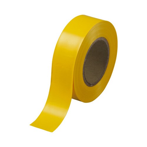 ビニールテープ 黄 幅19mm×長さ10m 30巻