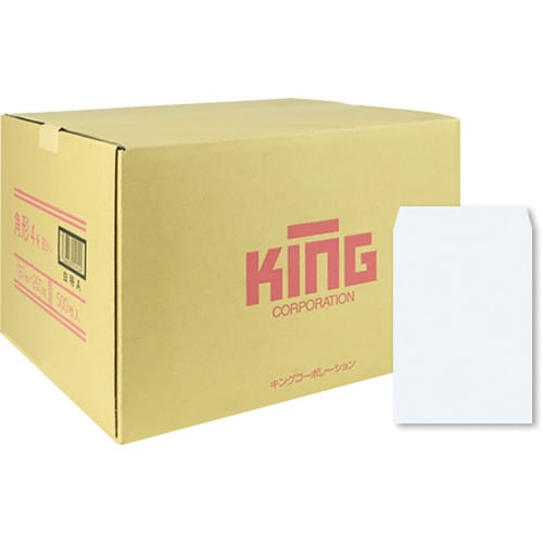 封筒 角形4号 80g 白 特A 500枚