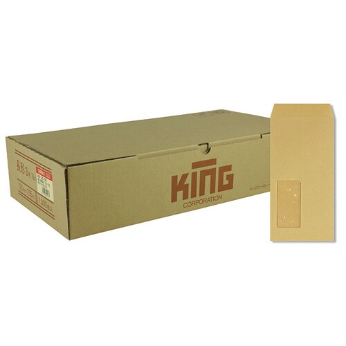 封筒長3窓明70gOK金枠無エルコン1000枚