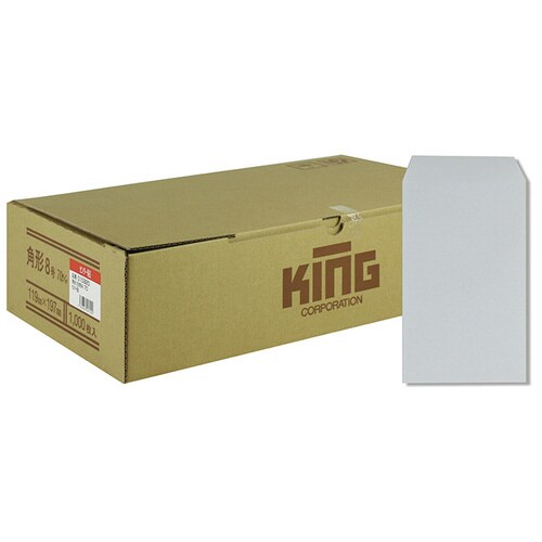 封筒 角形8号 70g 白 特A 1000枚