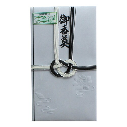 耳銀黒白7本 御香典 59ー7 1枚入×50