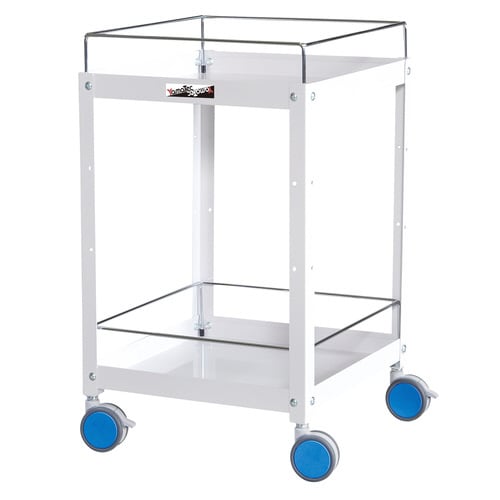 色彩ワゴン2段CWCLF−2−BLコボレ止