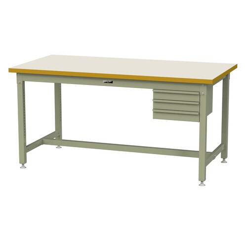 作業台3段引出SSMH1890IG+S3Gメラミ