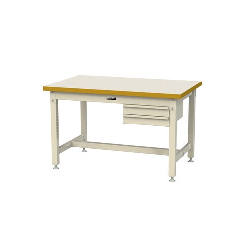 作業台2段引出SSM1275II+S2IVメラミン