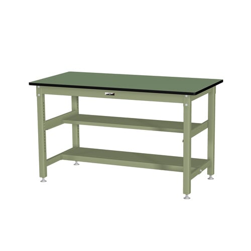 作業台中棚付半面 SVRH1575TS1GG塩ビ