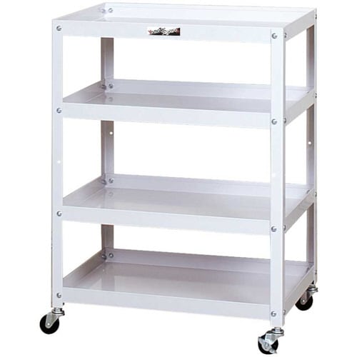 コンビニワゴン4段ゴム車WC−4−P