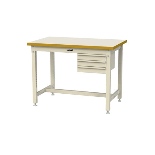 作業台3段引出SSMH1275II+S3IVメラミ