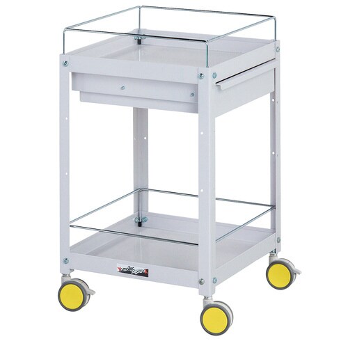 色彩ワゴン2段CWCLFC−2−YE引出コボレ止