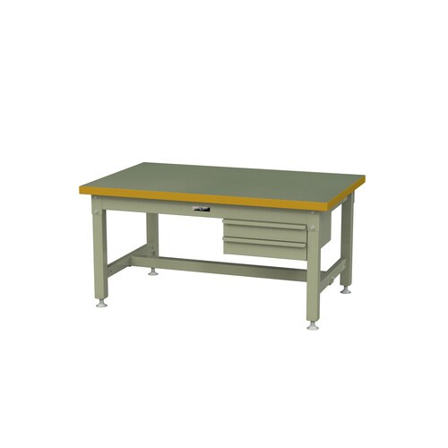 作業台2段引出SSRL1275GG+S2G塩ビ