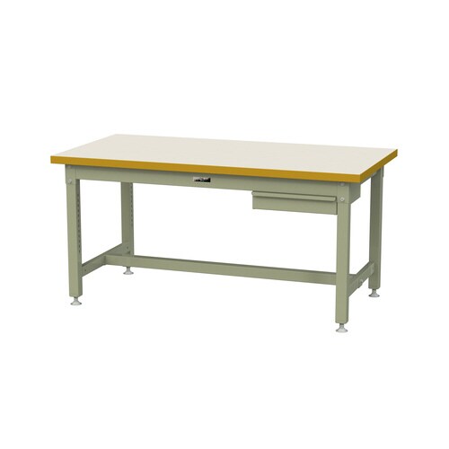 作業台1段引出SSM1575IG+S1Gメラミン