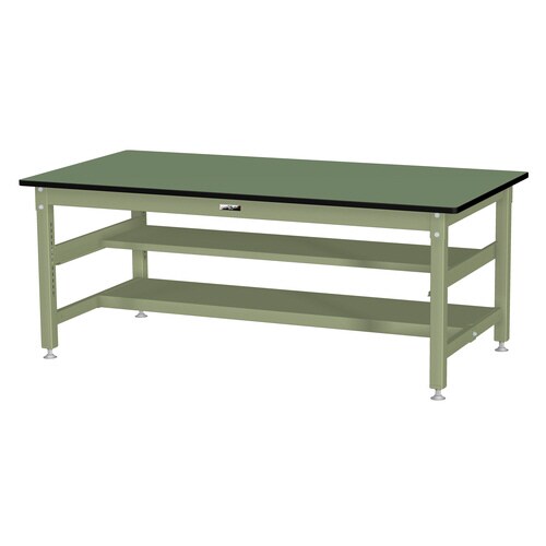 作業台中棚付半面 SVR1890TS1GG塩ビ