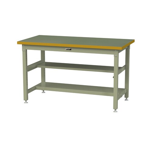 作業台中棚付半面SSRH1575TS1GG塩ビ