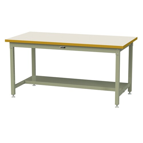 作業台固定式SSMH1890TIG半面棚付メラミン