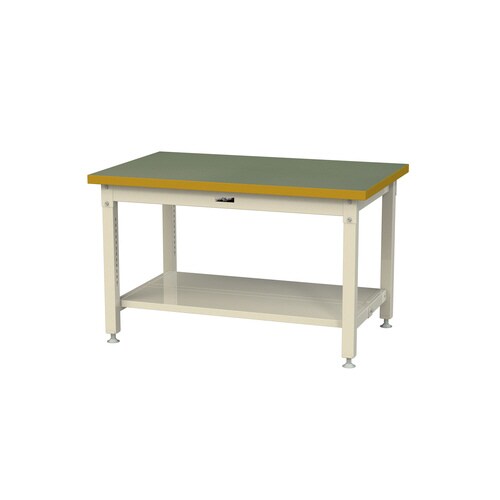 作業台固定式SSR−1275TT−GI全面棚付塩ビ